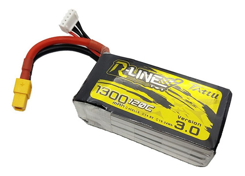 Batería Lipo R-line 4s 1300 Mah De 120c