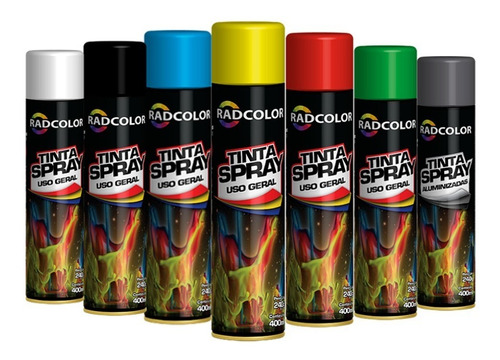 Tinta Spray Todas As Cores Cx 48 Un Uso Geral E Automotivo