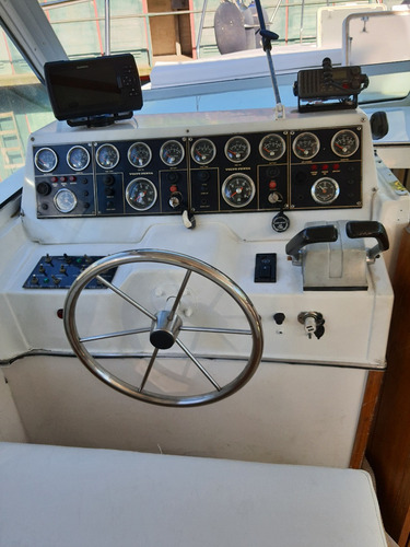 Imagem 11 de 14 de Carbrasmar Pesca 37 Volvo Penta Tamd 60c 2x280hp 1975 Caiera