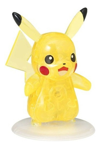 Pokemon Rompecabezas Pikachu De Cristal 3d Marca Beverly