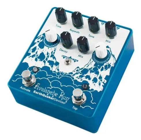 Pedal De Efeitos De Guitarra Earthquaker Devices Avalanche R