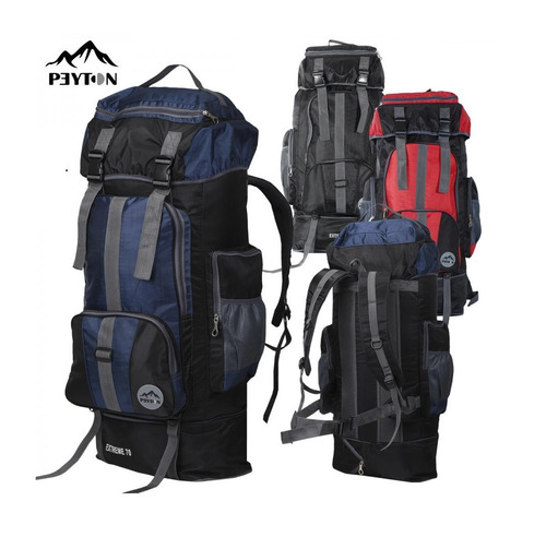 Mochila Mochilero Camping Trekking Peyton 70lts Reforzada