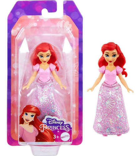 Muñeca Disney Mini Princesa Ariel Hlw69 Mattel