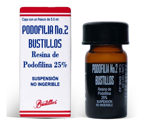 Podofilia No. 2 Bustillos / Resina De Podofilina 25 %