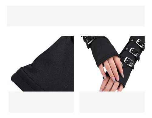 Guantes Largos Para Mujer Guantes Sin Dedos Con Estilo