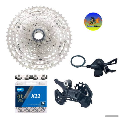 Transmisión 1x11 Shimano Deore 11-51t Hg Nuev4) Kit 4pz 