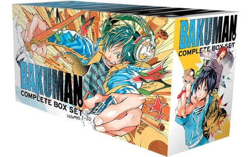 Bakuman. Complete Box Set (Volumes 1-20 with premium), de TSUGUMI OHBA. Editorial Viz Media, Subs. of Shogakukan Inc en inglés