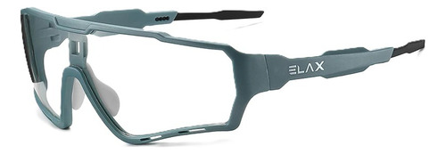 Óculos Sol Polarizado Ciclista Ciclismo Fotocromático Uv400 Armação Azul-claro