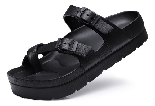 Sandalias De Plataforma Mujer Soporte Arco Suave Para Verano