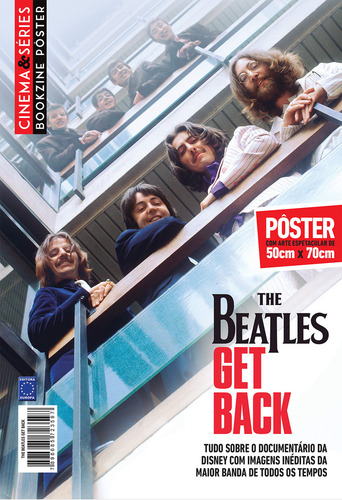 Superpôster Cinema E Séries - The Beatles - Get Back, De A Europa. Editora Europa, Capa Mole Em Português
