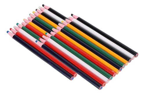 Lapiz Greda De Cera De Colores Para Sastre 24 Piezas
