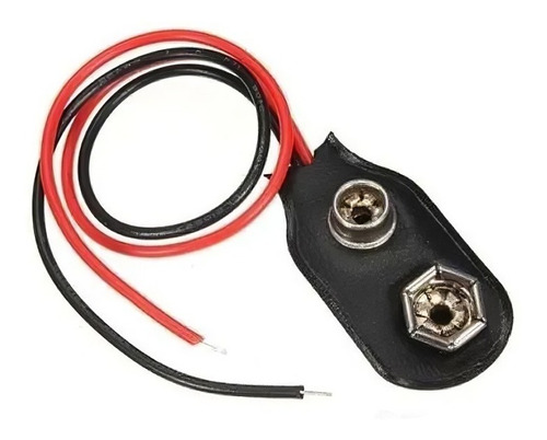 Conector Clip P/ Bateria 9v Electrónica X5