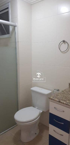 Apartamento Com 2 Dormitórios Para Alugar, 57 M² Por R$ 1.600,00/mês - Vila Assunção - Santo André/sp - Ap16436