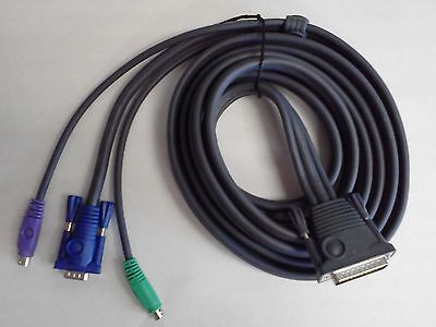 2l-1603p, Ps/2 3m, 3 In 1 Cable Kvm 10' Nne