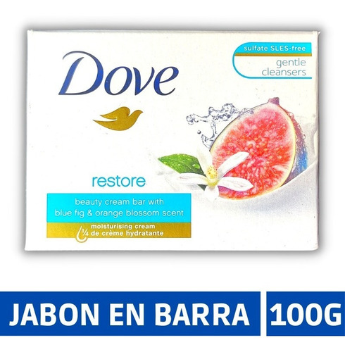 Dove Original Jabón En Barra Fragancia Go Fresh Restore 100g