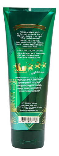 Crema Corporal Bath & Body Works Vanilla Bean Noel Ultra She