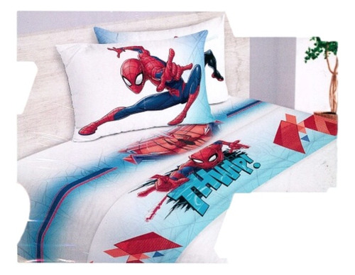 Sabanas Spiderman Marvel Individual 