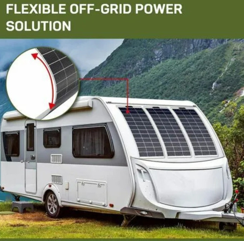 Imagen 10 de 10 de Panel Solar Flexible 300w 12v