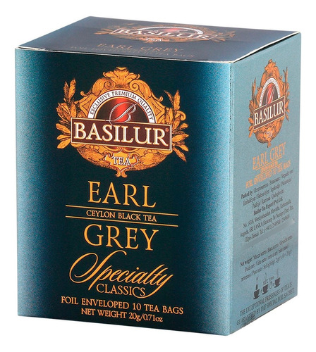 Te Classic Earl Gray 10 Bolsitas