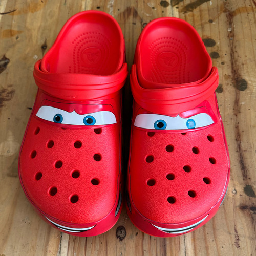 Crocs Rayo Mcqueen Sandalias Zuecos Hombre Mujer Niño Disney