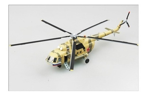 Miniatura Helicóptero Mi-17 Hip-h 1:72 Easy Model 37045 Cor Outro