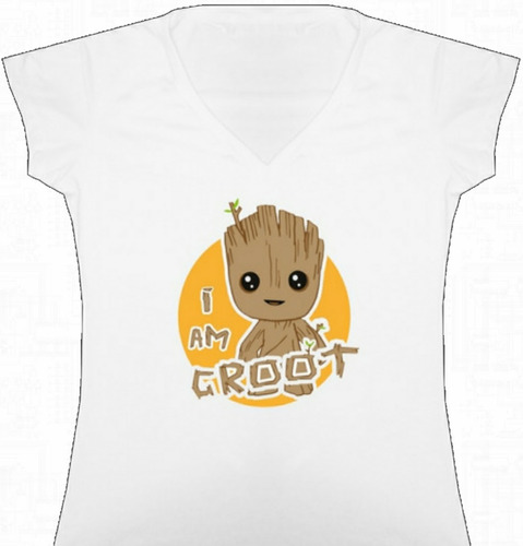 Blusa Groot Avengers Guardianes Comics Bca Tienda Urbanoz