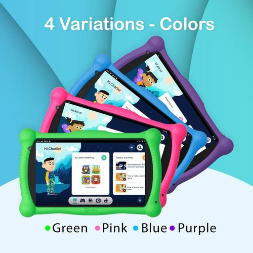 Tablet Contixo V10 Verde, 7'', Con Lapiz, Wifi, 16 Gb Hd