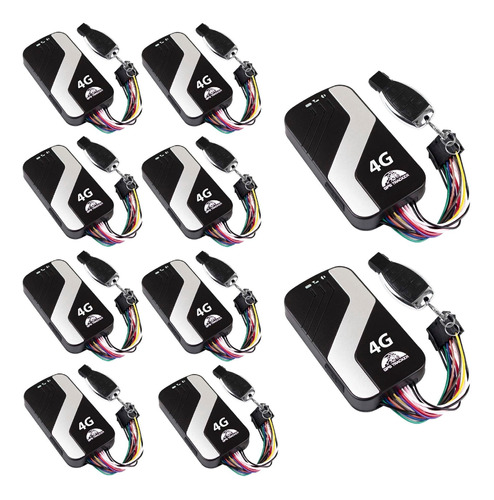 Set 10 Gps Tracker Localizador Vehicular Tk403b 4g Control