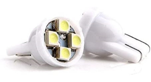 Led Muelita Bombillo  T10 Blanco 4smd 12v 4 Piezas