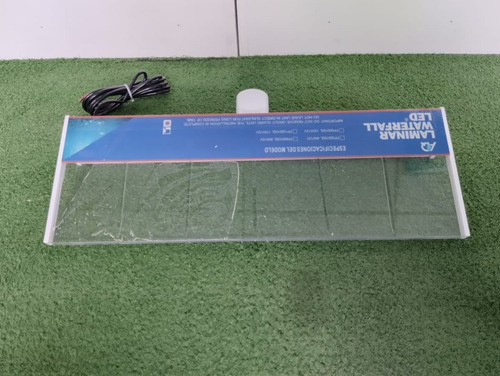 Cascada Acrílica Con Luz Led 120cm Piscinas Y Exteriores