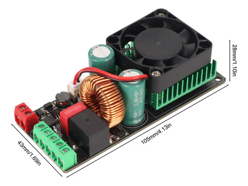Placa Amplificadora De Potencia Digital Profesional De 500 W