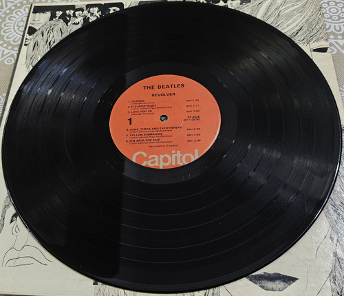 The Beatles Revolver Lp Usa 1976 Paul Mccartney John Lennon Usa 1976 (Usado)
