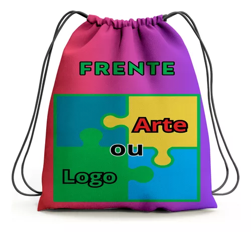 Mochila Saco Infantil Personalizable