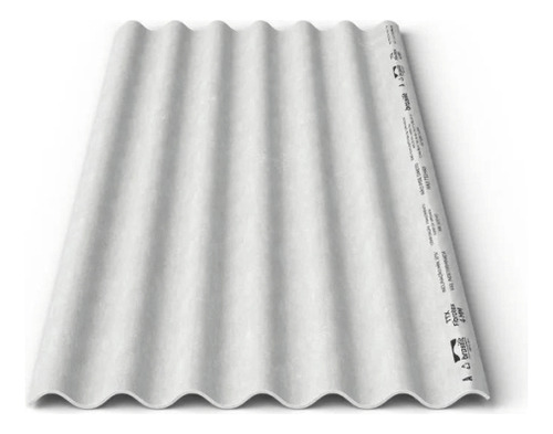 Telha De Fibrocimento Fibrotex 4mm 2,44x0,5m