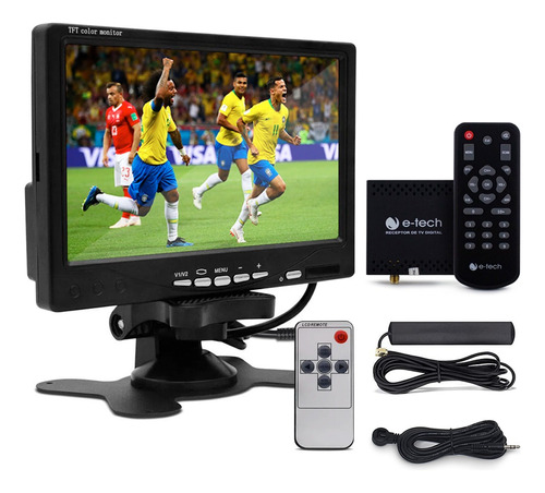 Tela C/ Receptor Tv Digital Tiggo 2011 Antena Controle