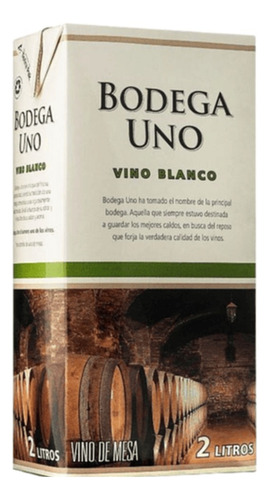 Vino Blanco Bodega Uno 2 L