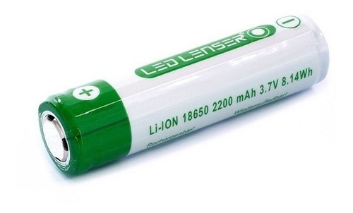 Pila Icr 18650 Led Lenser M7r Li-ion 1,85x6,5cm 2200mah 7704