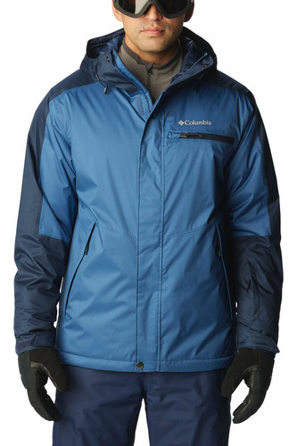 Campera Columbia Valley Point Hombre (night Tide- Collegiate