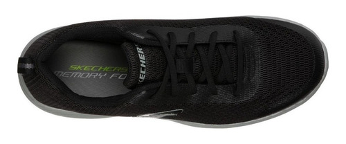 Tenis Skechers Hombre Memory Foam 52531blk