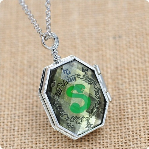 Collar Relicario De Slytherin Harry Potter