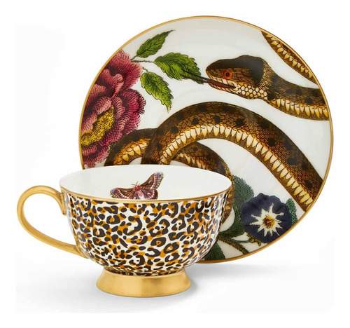 Spode Creatures Of Curiosity Collection Juego De Taza De Té 