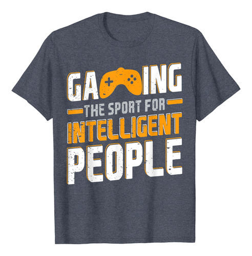 Camiseta Gamer Deportista, Playera Intelecto En Juegos