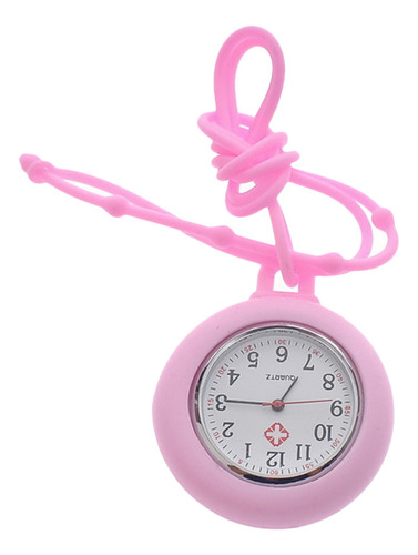 Reloj Colgante De Bolsillo Para Enfermera, Color Rosa, De Si