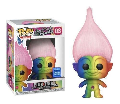 Funko Pop Trolls Pink Troll Limited Edition