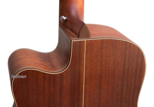 Imagen 9 de 10 de Guitarra Docerola Electroacústica Danwood De Picea Y Caoba