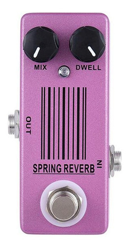Pedal De Guitarra Mosky Spring Reverb + E
