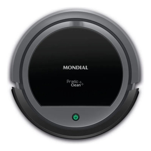 Robô Aspirador De Pó Mondial Pratic Clean Rb11 Cinza Bivolt Cor Preto 110V/220V