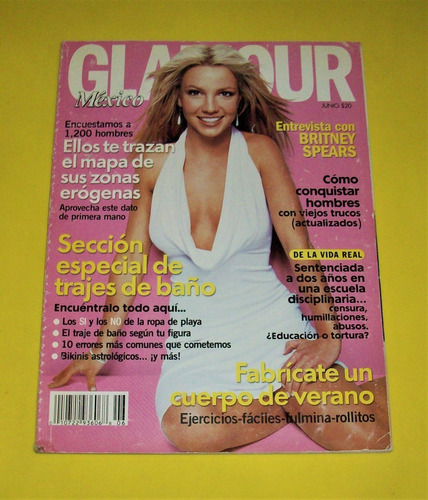 Britney Spears Revista Glamour Mexico 2001