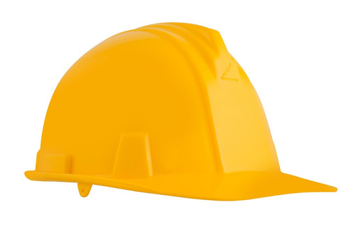 Casco Seguridad Amarillo Bunker Rachet Tipo1 X 6 Unds