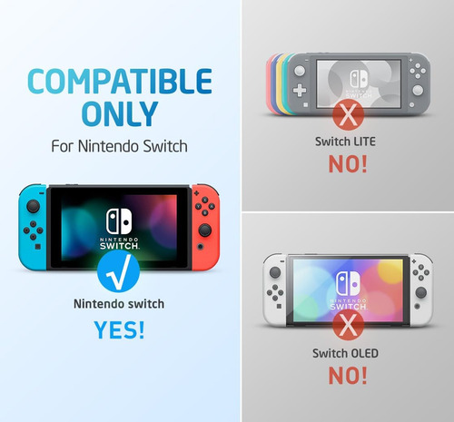 Funda Acoplable Para Nintendo Switch Mumba Protectora